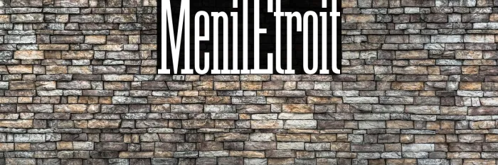 Menil Etroit Example 1