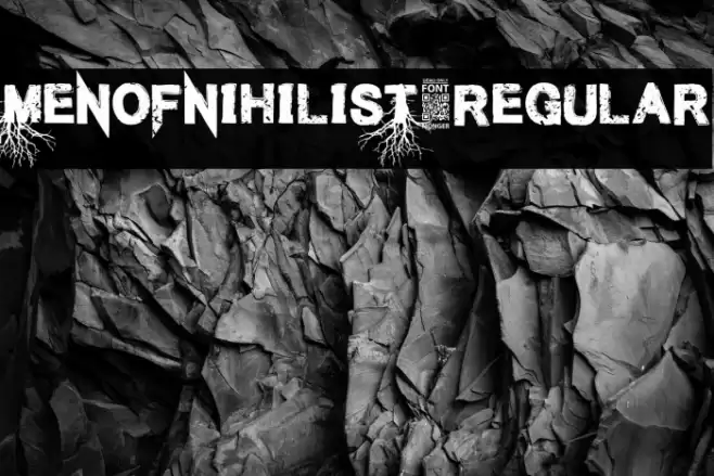 MenofNihilist-Regular Font examples