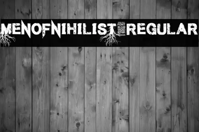 MenofNihilist-Regular Font examples