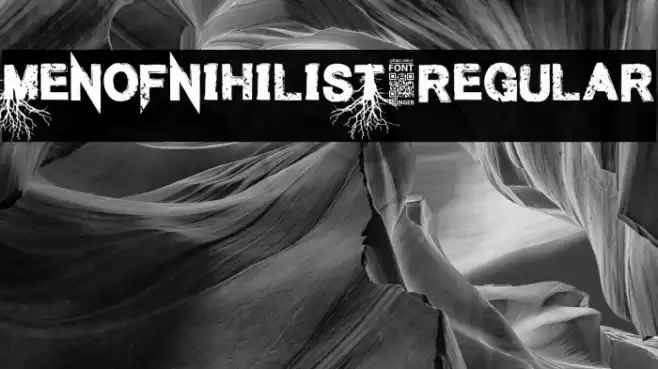 MenofNihilist-Regular Font examples
