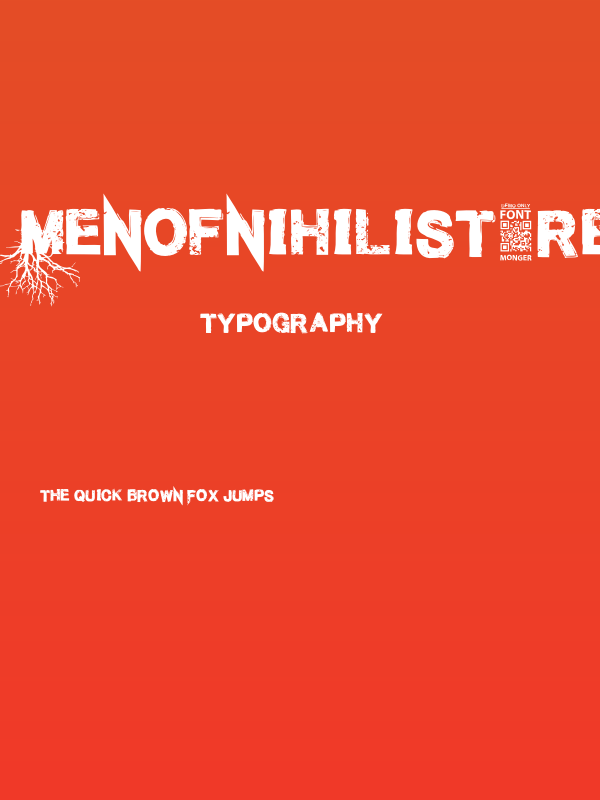 MenofNihilist-Regular Poster