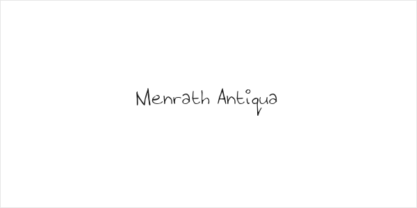 Menrath Antiqua Logo