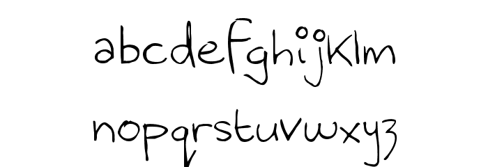 Menrath Antiqua Font LOWERCASE