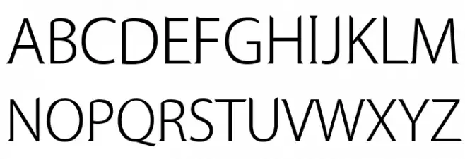 Mens Romance Font Litere mari