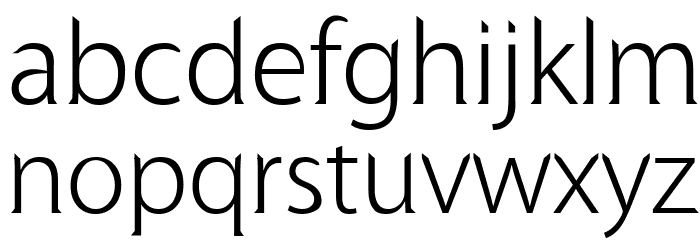Mens Romance Font LOWERCASE