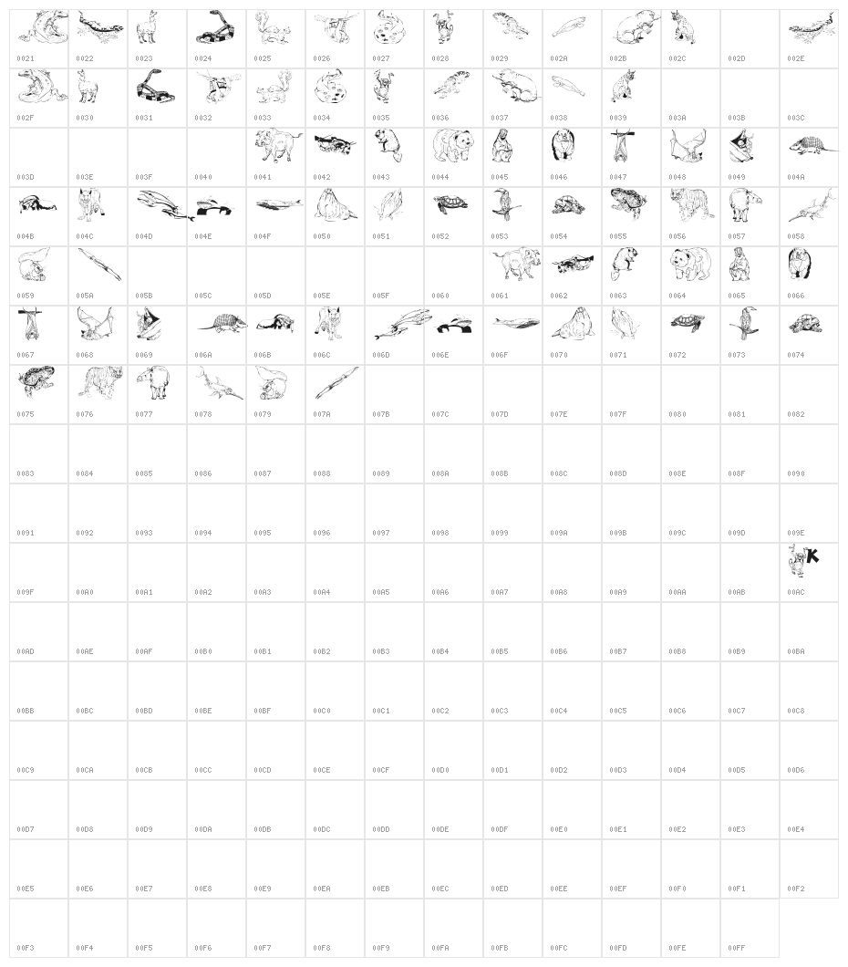 MensFriends Character Map
