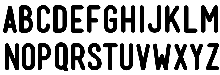 Mensch Bold Font LOWERCASE