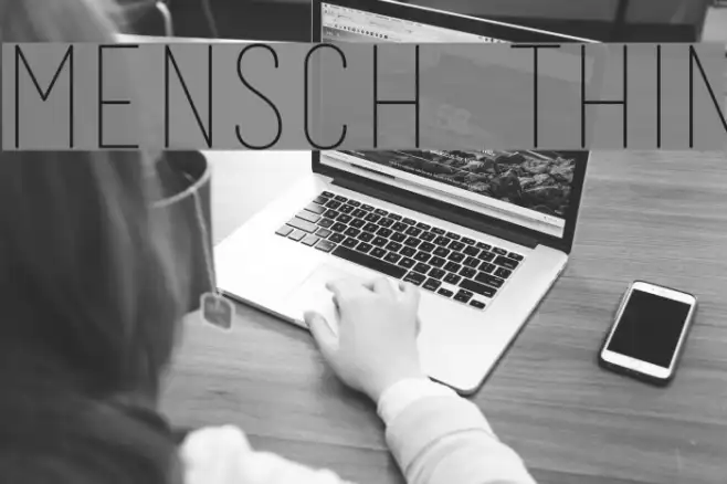 Mensch Thin Example 2