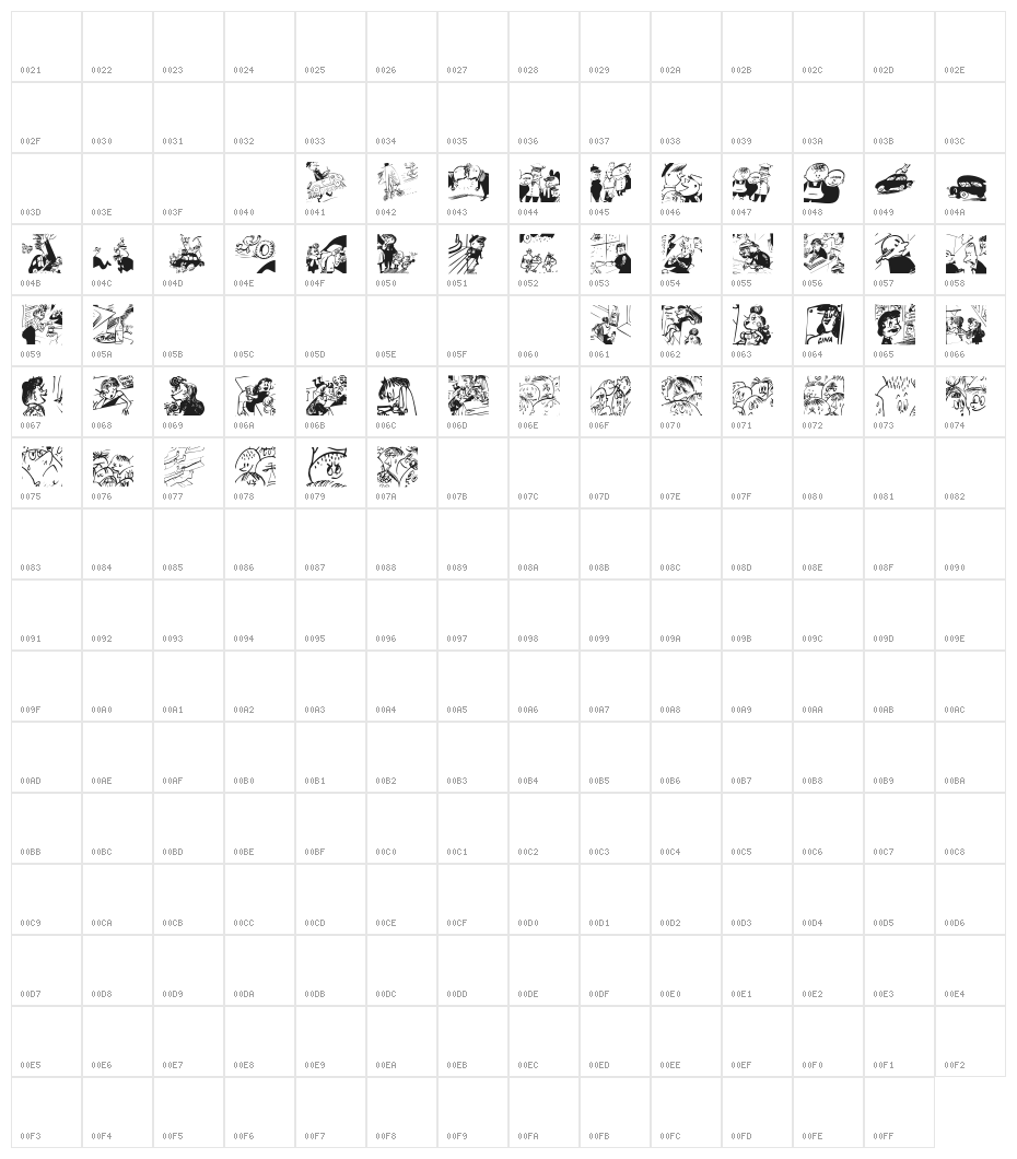 Menschenskinder Character Map