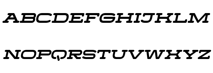Menschor Italic Font LOWERCASE