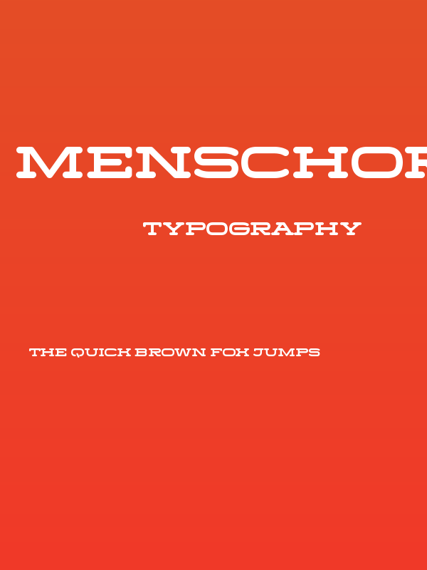 Menschor Poster