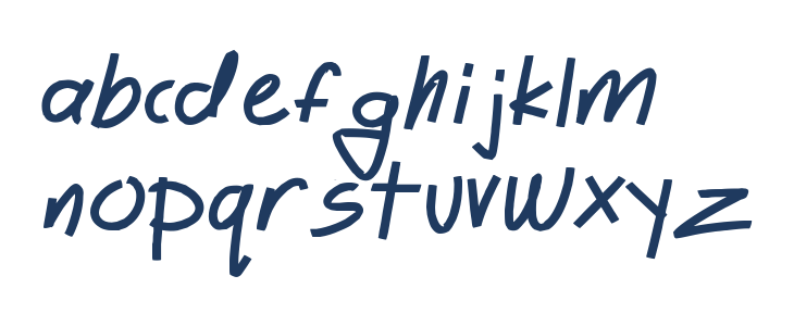 Mentabrush Lowercase