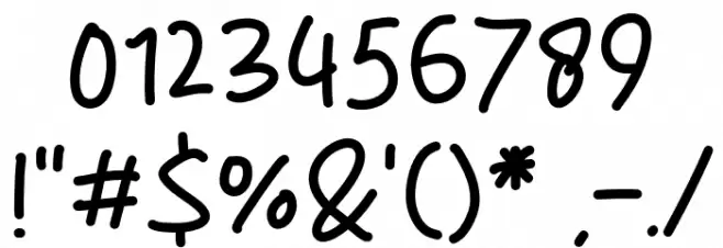 Mental Space Font OTHER CHARS