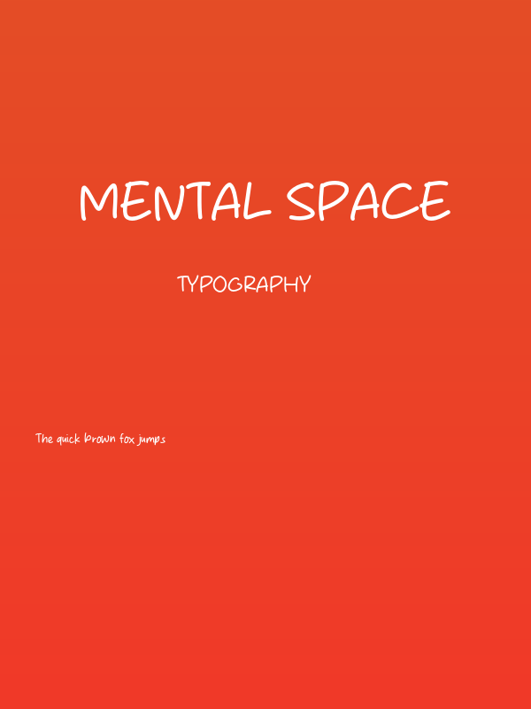 Mental Space Poster