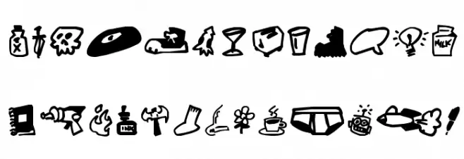 MentalJunkDrawer Fonte MAIÚSCULAS