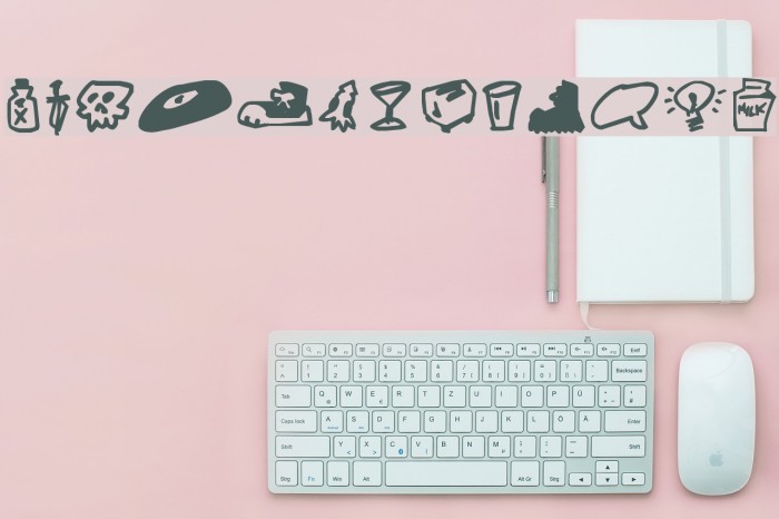 MentalJunkDrawer Font examples