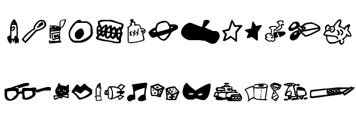MentalJunkDrawer Font LOWERCASE