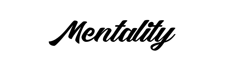 Mentality  Скачать бесплатные шрифты