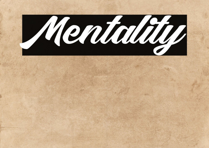 Mentality Example 2