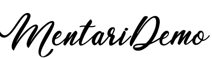 Mentari Demo  Free Fonts Download