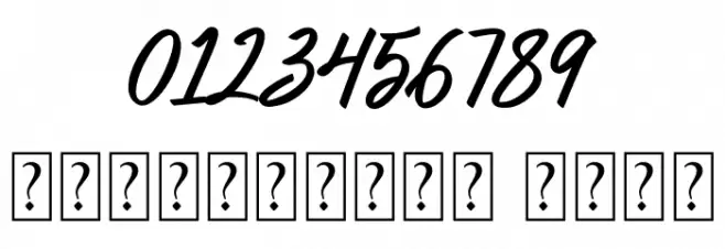 Mentawai Font OTHER CHARS