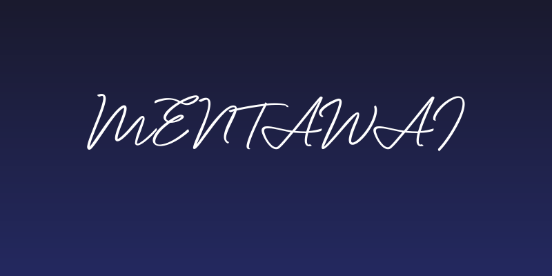 Mentawai Social Header