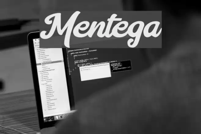Mentega Font examples