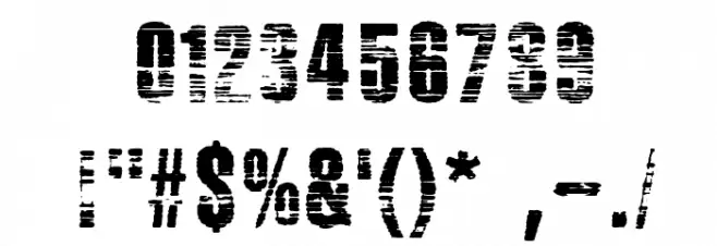 MenthaRapture Font OTHER CHARS