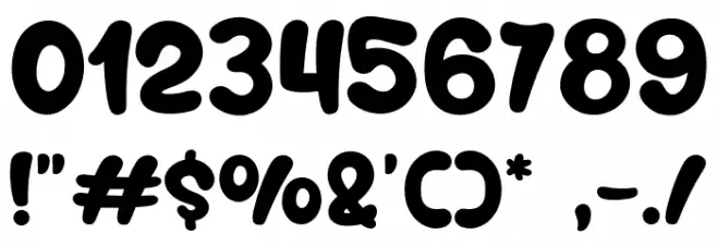 Mentimun Font OTHER CHARS