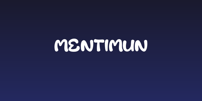 Mentimun Social Header