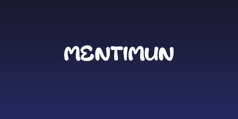 Mentimun Social Header