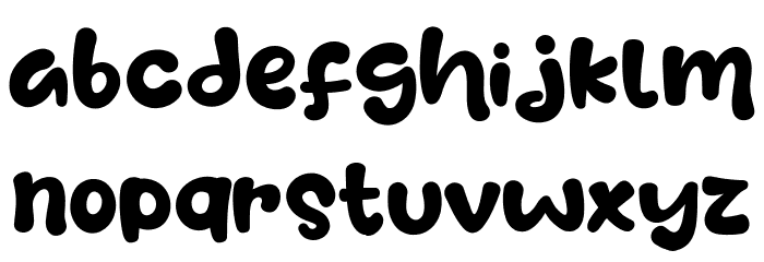Mentimun Font LOWERCASE