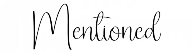 Mentioned  नि: शुल्क फ़ॉन्ट्स डाउनलोड