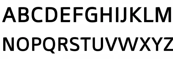 Mentone SemiBold Шрифта ВЕРХНИЙ
