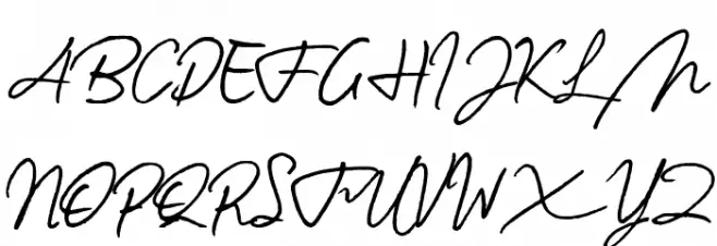 Menttarich Personal Use Only Шрифта ВЕРХНИЙ