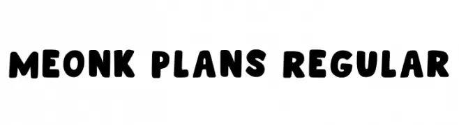 Meonk Plans Regular  Frei Schriftart Herunterladen