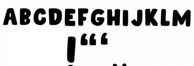 Meonk Plans Regular Font OTHER CHARS