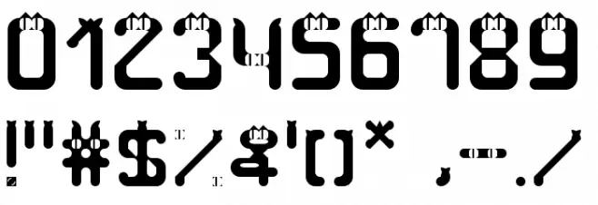 Meow Cat Regular Font OTHER CHARS