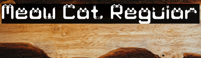 Meow Cat Regular Example 1