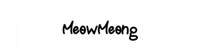 Meow Meong  नि: शुल्क फ़ॉन्ट्स डाउनलोड
