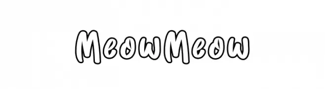 Meow Meow  नि: शुल्क फ़ॉन्ट्स डाउनलोड