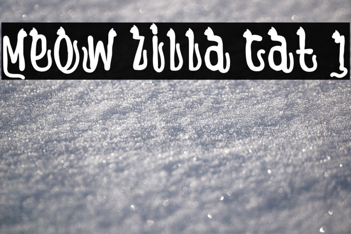 Meow Zilla Cat 1 Example 1