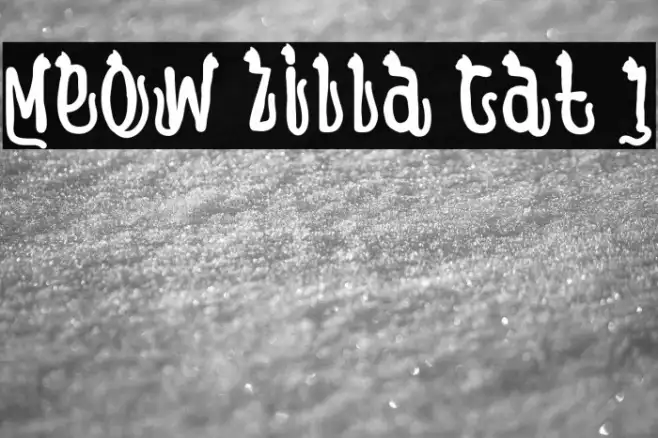 Meow Zilla Cat 1 Example 1