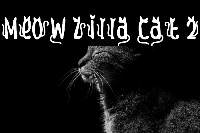 Meow Zilla Cat 2 Example 2