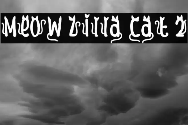 Meow Zilla Cat 2 Caratteri examples