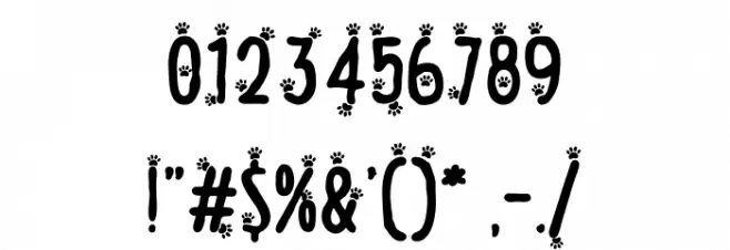 Meow Zilla Paw 2 Caratteri ALTRI CARATTERI