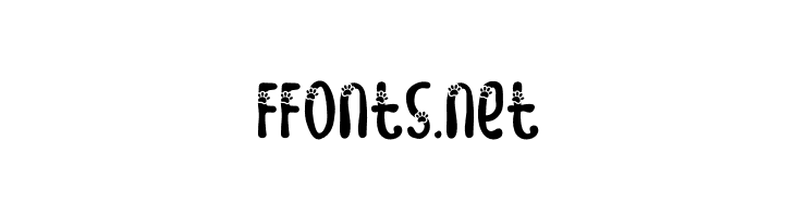 Meow Zilla Paw  font caratteri gratis