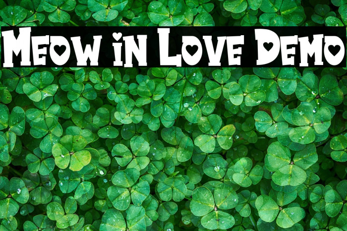 Meow in Love Demo Example 2