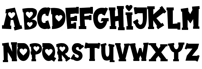 Meow in Love Demo Font LOWERCASE
