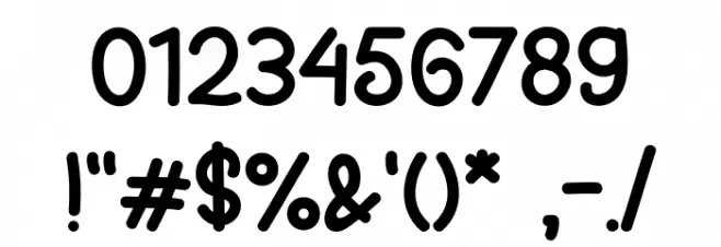 Meowcat Font OTHER CHARS